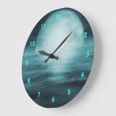 Surreal Moonlight Wall klok (Hoek)