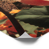 Surreal Mountain Landscape With Blooming Flowers Poster (Hoek)