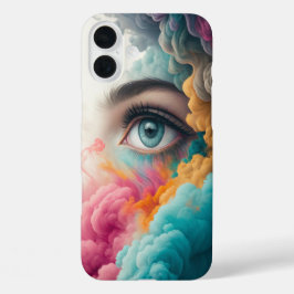 Surreal oog van de verbeelding iPhone 16 plus hoesje