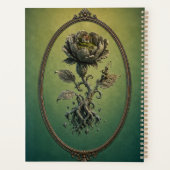 Surreal Peony Secret Garden Hardcover Notebook Planner (Achterkant)