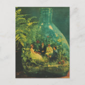 Surreal People Having a Party in a Bottle Briefkaart (Voorkant)