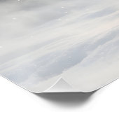 Surreal Pink Antler Reindeer Perfect Poster (Hoek)