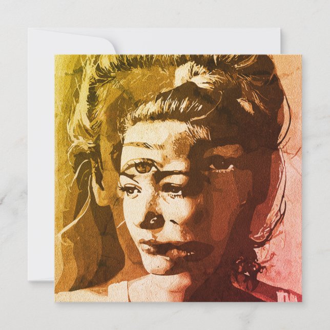 Surreal Portret met Meerdere Ogen – Abstract Psych (Voorkant)