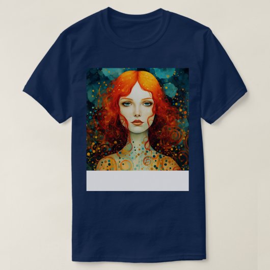 Surreal Redhead T-shirt (Design voorkant)