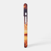 Surreal Reflective Sphere Containing Stars iPhone 16 Hoesje (Linkerkant)