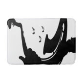 Surreal Saxophone Play Badmat (Voorkant)