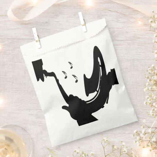 Surreal Saxophone Play Bedankzakje (Geknipt)