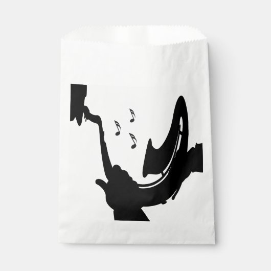 Surreal Saxophone Play Bedankzakje (Voorkant)