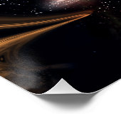 Surreal Science Fiction Fantasy Space Art Perfect Poster (Hoek)