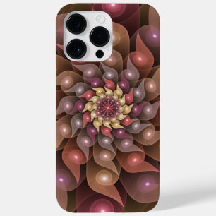 Surreal Shiny Flower Moderne Abstract Fractal Art Case-Mate iPhone 14 Pro Max Hoesje