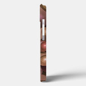 Surreal Shiny Flower Moderne Abstract Fractal Art Case-Mate iPhone Case (Achterkant / Links)