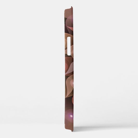 Surreal Shiny Flower Moderne Abstract Fractal Art Case-Mate iPhone Case (Achterkant / Rechts)