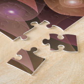 Surreal Shiny Flower Moderne Abstract Fractal Art Legpuzzel (Zijkant)
