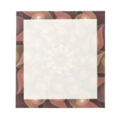 Surreal Shiny Flower Moderne Abstract Fractal Art Notitieblok (Voorkant)