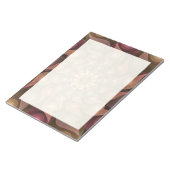 Surreal Shiny Flower Moderne Abstract Fractal Art Notitieblok (Schuin)