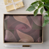 Surreal Shiny Flower Moderne Abstract Fractal Art Tissuepapier (Geschenk)