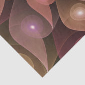 Surreal Shiny Flower Moderne Abstract Fractal Art Tissuepapier (Detail)