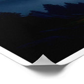 Surreal Shuttlecock Fantasy Landschap Poster (Hoek)