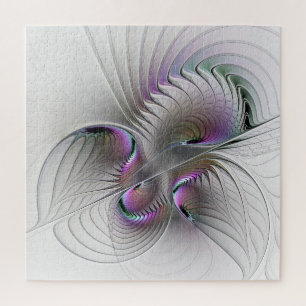 Surreal Shy Beauty Modern Abstracte fractal Art Legpuzzel
