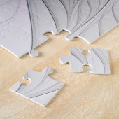 Surreal Shy Beauty Modern Abstracte fractal Art Legpuzzel (Zijkant)