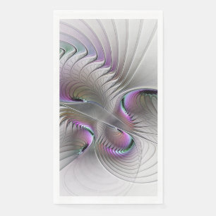 Surreal Shy Beauty Modern Abstracte fractal Art Servet
