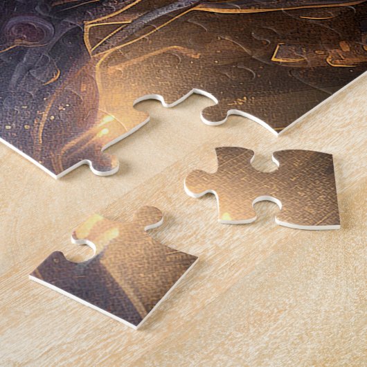 Surreal Skull Gothic Horror Art Legpuzzel (Zijkant)