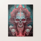 Surreal Skull Gothic Horror Art Legpuzzel (Verticaal)