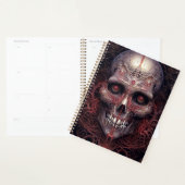 Surreal Skull Gothic Horror Art Planner (Display)