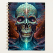 Surreal Skull Gothic Horror Art Planner (Voorkant)