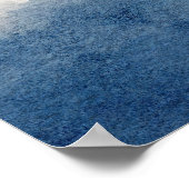 Surreal Sky en Clouds Waterverf schilderen Poster (Hoek)