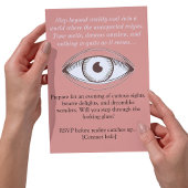 Surreal Soiree, Modern Surrealisme Feest, Bizar Kaart