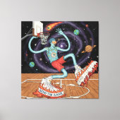 Surreal Space Dunk Stretched Canvas (Voorkant)