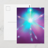 Surreal Space Star Briefkaart (Voorkant / Achterkant)