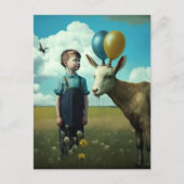 Surreal Spring scene Briefkaart (Voorkant)