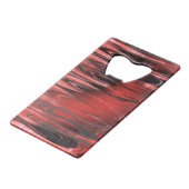 Surreal Sprung Spring Creditkaart Flessenopener (Voorkant Gekanteld)