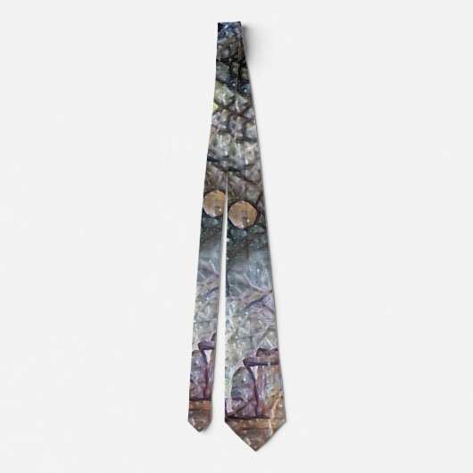 Surreal Stonehenge Stropdas (Achterkant)