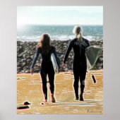 Surreal Surfing Safari Poster 1 (Voorkant)