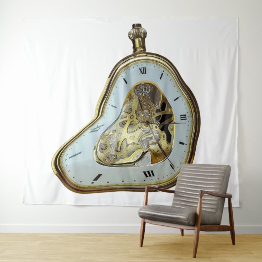 Surreal time tapestapel wandkleed (In Situ (horizontaal))