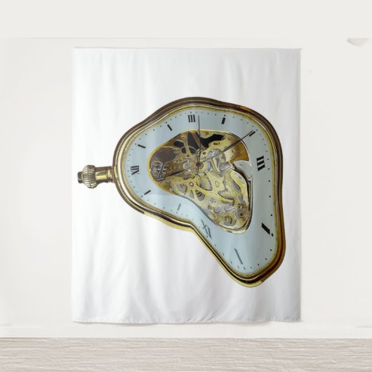 Surreal time tapestapel wandkleed (Voorkant)