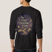 Surreal Time Vortex Graphic TeeT-Shirt Sweatshirt (Achterkant)