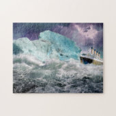 Surreal Titanic en Iceberg Legpuzzel (Horizontaal)