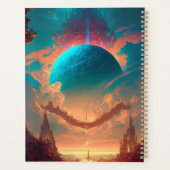 Surreal Towers Planet Visionary Landscape Planner (Achterkant)