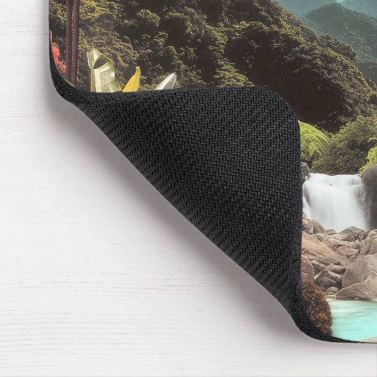 Surreal Tropical Valley With Waterfalls Muismat (Hoek)