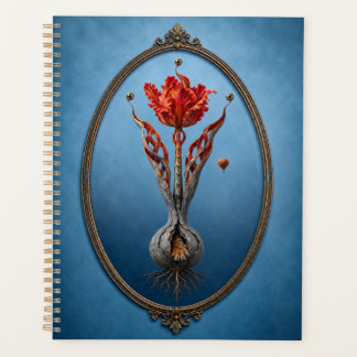 Surreal Tulip Fantasy Hardcover Notebook Planner