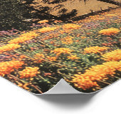 Surreal UFO Above Mountain Lake with Planets Poster (Hoek)