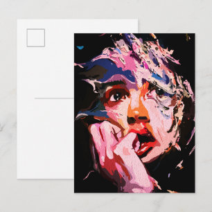 Surreal Verbrijzelde Weergave – Abstract Emotionee Briefkaart
