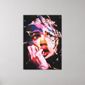 Surreal Verbrijzelde Weergave – Abstract Emotionee Canvas Afdruk (Voorkant)