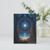 Surreal Visionary Landscape Art Briefkaart (Staand voorkant)