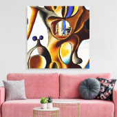 Surreal Visions Portal Canvas Afdruk (Insitu (Woonkamer))