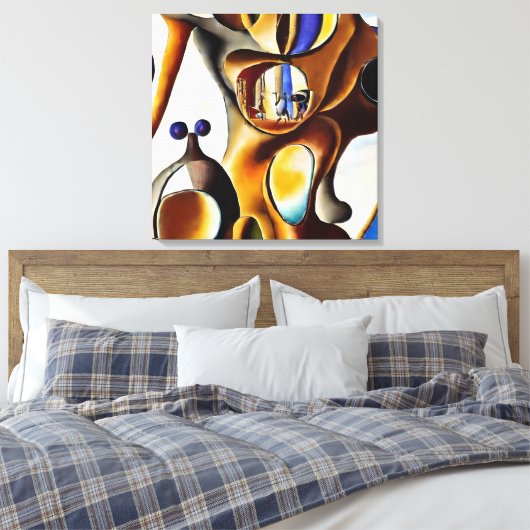 Surreal Visions Portal Canvas Afdruk (Insitu (Slaapkamer))